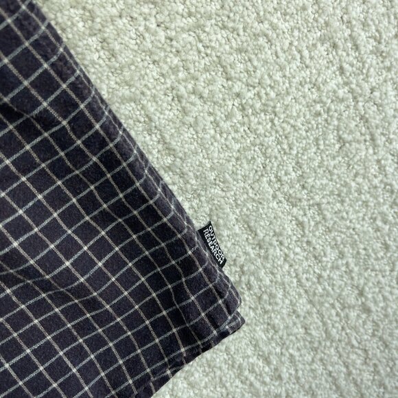 Outdoor Research Shirt Mens M Purple Check Ironhorse Long Sleeve Hemp READ** - Picture 11 of 16